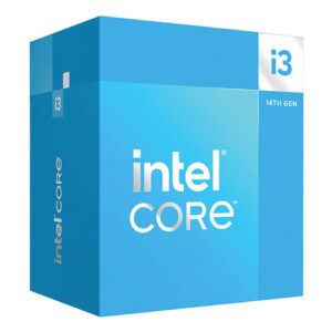 INTEL CORE I3 -14100 Processor 12MB Cache, Up TO 4.70 GHz (4 Cores,8 Threads) Desktop Processor (3 YEAR WARRANTY ) -Without Box/Fan
