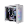 THERMALTAKE CTE C700 TG MID - TOWER SNOW WHITE A-RGB GAMING CASING ( 03 argb fans )