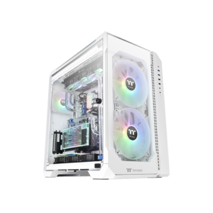 Thermaltake View 51 TG Full - Tower A-RGB Snow White Gaming Casing (with 03 ARGB Fans)