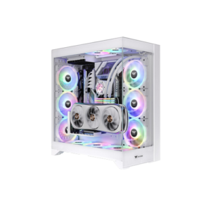 THERMALTAKE  CTE E600 MX MID - TOWER SNOW WHITE GAMING CASING (with Gen 4 Riser Cable )