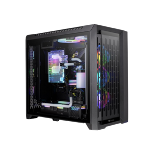 THERMALTAKE CTE C700 TG MID - TOWER BLACK A-RGB GAMING CASING ( with 03 ARGB Fans)