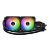 GAMDIAS AURA GL240 LITE ARGB 240MM CPU LIQUID COOLER ( 01 year warranty )