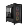 Corsair ICUE FRAME 4000D RS ARGB Airflow Mid-Tower ATX Black Case (2 Years Warranty)