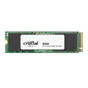 CRUCIAL E100 480GB PCIE GEN 4 NVME SSD ( 03 years warranty )