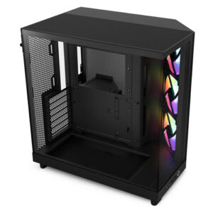 NZXT H6 FLOW RGB EDITION ATX MID TOWER BLACK CASE