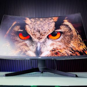 HKC MG32K2Q 32 INCH QWD 2K USED MONITOR ( DELIVERY NOT AVAILABLE )