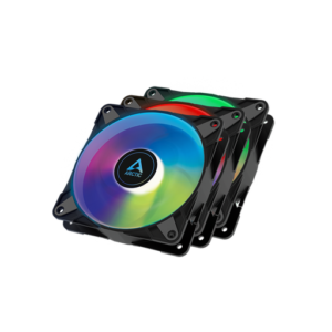 ARCTIC P12 PWM PST A-RGB (Black) 3 PACK FANS KIT