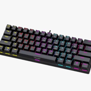 ARMAGGEDDON MKA-1C CORE RGB MECHANICAL GAMING KEYBOARD – CLICKY – BLACK