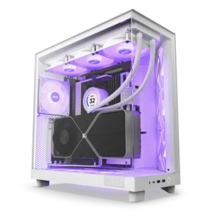 NZXT H6 FLOW RGB EDITION ATX MID TOWER WHITE CASING