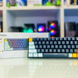 FANTECH ATOM63 MK874 V2 MECHANICAL KEYBOARD NAVY BLUE – BLUE SWITCH