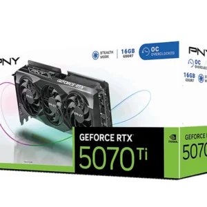 PNY GEFORCE RTX 5070TI 16GB TRIPLE FAN PLUS BRAND NEW GRAPHICS CARD