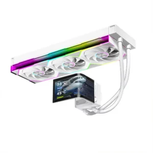JUNGLE LEOPARD CHILL ARC CA360 WHITE LIQUID COOLER