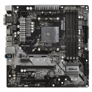 ASROCK B450 M.2 USED MOTHERBOARD - 4 RAM SLOT
