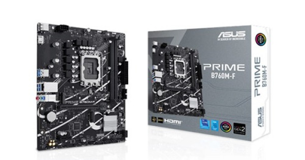 ASUS PRIME B760M-F DDR5 BRAND NEW MOTHERBOARD ( 03y )