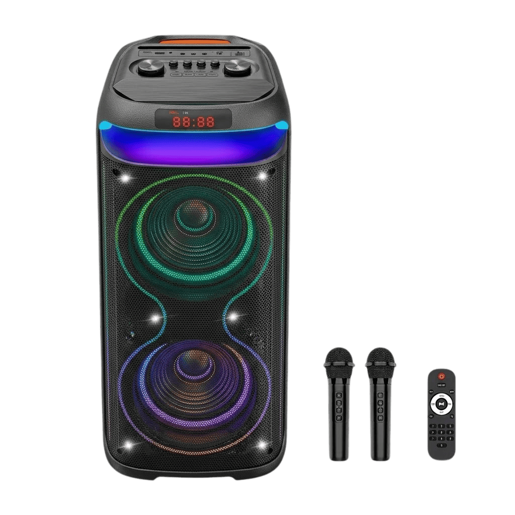 ZIMA ZM-840 KAROKE PARTY BOX WITH WIRELESS MIC