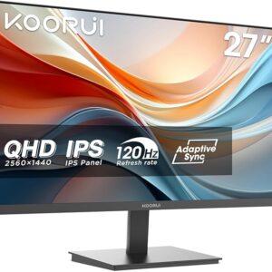 KOORUI E2721H 27 INCH QHD 2K 1440P 120Hz IPS GAMING MONITOR  ( 03 YEARS MONITOR )