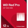 WESTERN DIGITAL 12TB RED PRO NAS INTERNAL HARD DISK ( 03 YEARS WARRANTY )