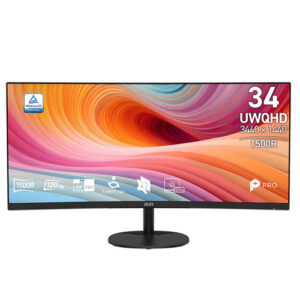 MSI PRO MP341CQ E12 34' INCH UWQHD (3440 X 1440) 120Hz BUSINESS & PRODUCTIVITY MONITOR ( 03 YEARS WARRANTY )
