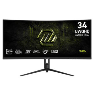 MSI MAG 342CQRF E20 34" UWQHD (3440 X 1440) 200Mhz GAMING MONITOR( 03 YEARS WARRANTY )