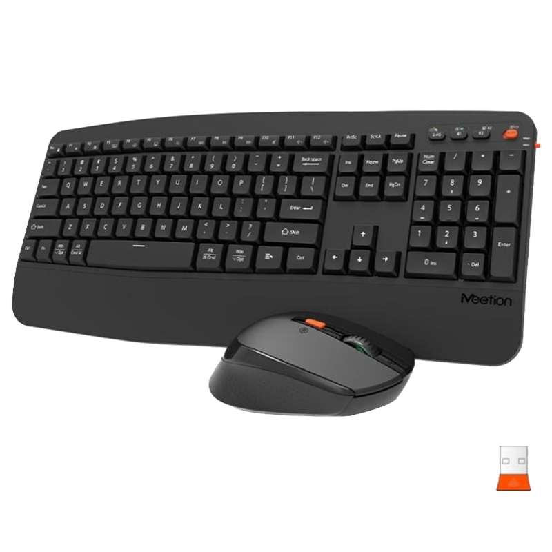 MEETION DIRECTOR A 2.4GHZ & BLUETOOTH DUAL ERGONOMIC KEYBOARD & MOUSE COMBO