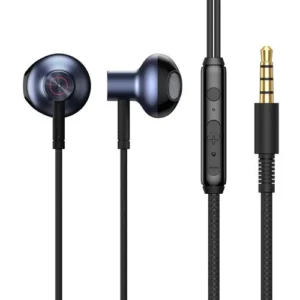 BASEUS ENCOK H19 WIRED 3.5mm EARPHONE BLACK ( NGH19-01 )