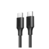 CON 319 - UGREEN 1 METER 60W TYPE C TO TYPE C CABLE NICKEL PLATING US286 – 50997  ( 01 year warranty )