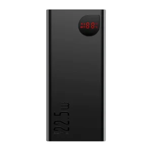 BASEUS 10000mAh 22.5W ADAMAN METAL DIGITAL DISPLAY QUICK CHARGE POWER BANK ( PPAD070001 )