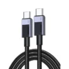 CON320 - UGREEN 1 Meter 100W 5A MaxType-C to Type-C PD Fast Charging Nylon Braided Cable L512 – 45063 (1 Year Warranty )