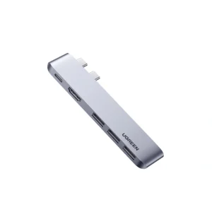 CON 304 - UGREEN 5 – in – 1 TYPE-C Multifunction Adapter (Space Gray) – CM251 – 60559 ( 1 Year Warranty )