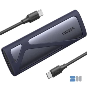 UGREEN Type-C to M.2 M-Key 10Gb Enclosure Type-C TO Type-C Cable 50cm CM401 ( 01year warranty )