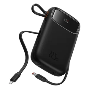 Baseus 10000mAh 22.5W Qpow2 Dual-Cable Power Bank